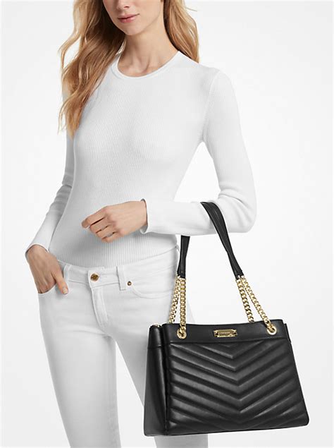 whitney medium quilted tote bag|whitney medium quilted shoulder bag.